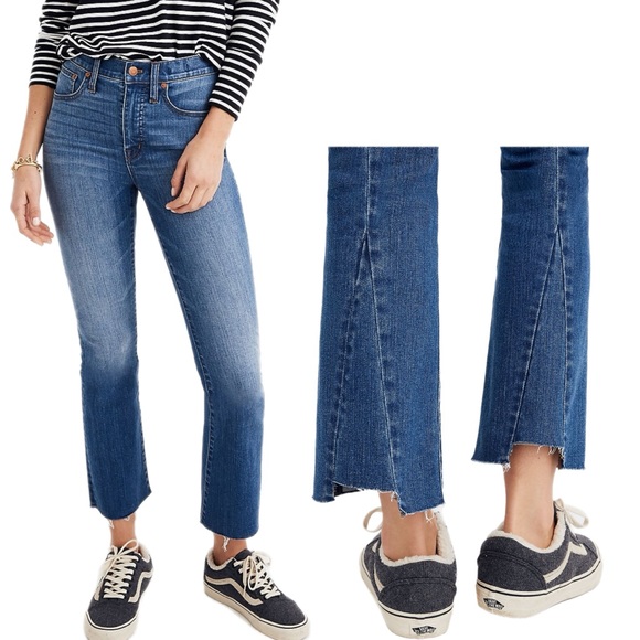Madewell Cali Demi-Boot Jeans: Back-Seam Edition - Picture 1 of 12